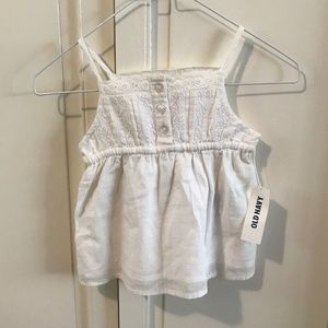 Old Navy White Tank
